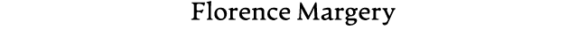 Florence Margery